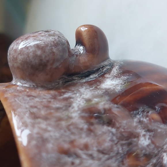 Vintage Mushroom Pottery Cream and Sugar Set - Picture 9 of 9